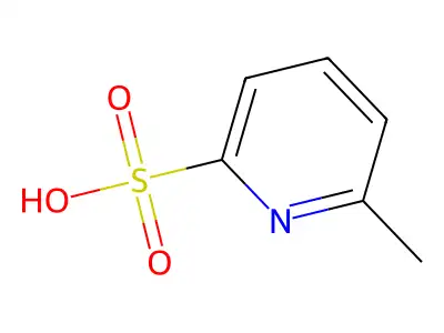 6-methylpyridine-2-sulfonic Acid structure