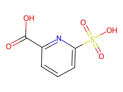6-Sulfopicolinic acid structure