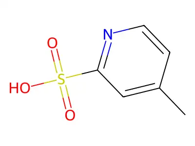 4-methylpyridine-2-sulfonic Acid structure