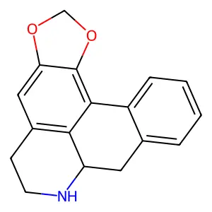 1,2-Methylenedioxynoraporphine structure