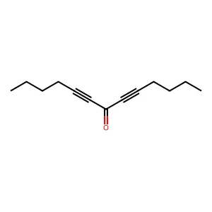 5,8-Tridecadiyn-7-one structure