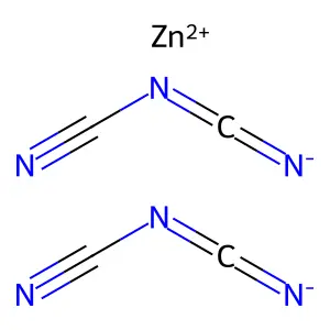 二氰胺锌 structure