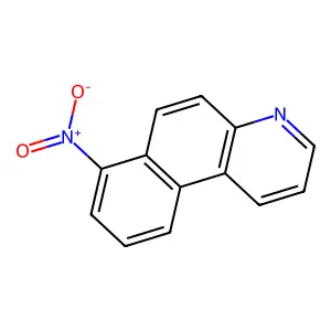 7-Nitrobenzo[f]quinoline structure