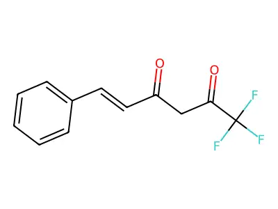 1,1,1-Trifluoro-6-phenylhex-5-ene-2,4-dione structure