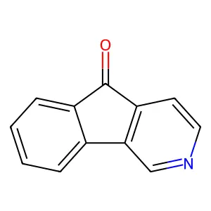 5H-Indeno(1,2-c)pyridin-5-one structure
