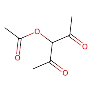 2,4-dioxopentan-3-yl Acetate structure