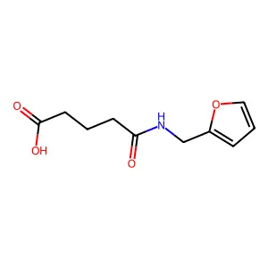 4-[(Furan-2-ylmethyl)-carbamoyl]-butyric acid structure
