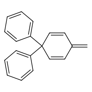 1,4-Cyclohexadiene, 6-methylene-3,3-diphenyl- structure