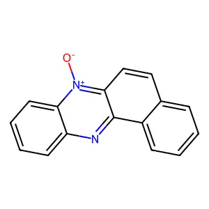 Benzo(a)phenazine, 7-oxide structure