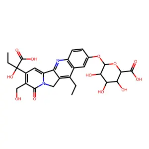 SN38 glucuronide carboxylate form structure