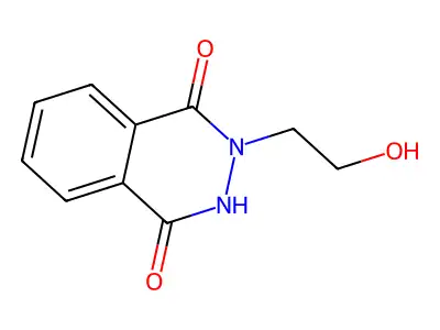 4-Hydroxy-2-(2-hydroxyethyl)phthalazin-1(2H)-one structure