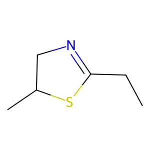 2-Ethyl-4,5-dihydro-5-methylthiazole structure
