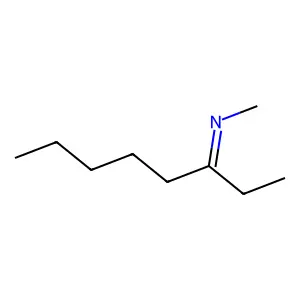 N-methyloctan-3-imine structure