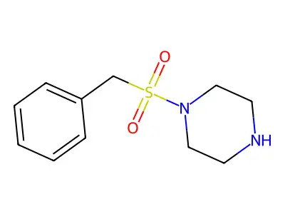1-Phenylmethanesulfonylpiperazine structure