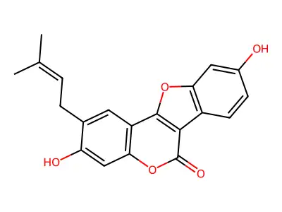 Psoralidin structure