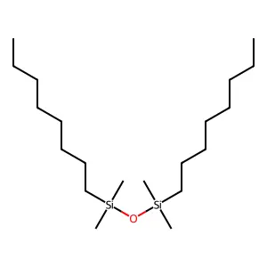 1,1,3,3-Tetramethyl-1,3-dioctyldisiloxane structure