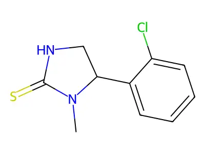 5-(2-Chlorophenyl)-1-methyl-4,5-dihydro-1H-imidazole-2-thiol structure