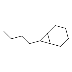 7-Butylbicyclo[4.1.0]heptane structure