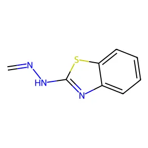N-(亚甲基氨基)-1,3-苯并噻唑-2-胺 structure
