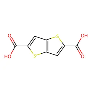 噻吩并[3,2-b]噻吩-2,5-二甲酸 structure