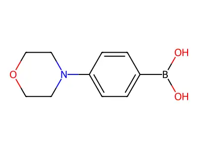 (4-(Morpholin-4-yl)phenyl)boronic acid structure