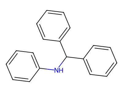 N-benzhydrylaniline structure