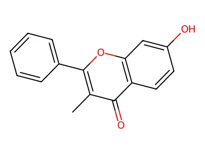 7-Hydroxy-3-methylflavone structure