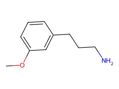 3-(3-Methoxyphenyl)propan-1-amine hydrochloride structure