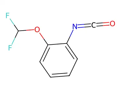 2-(Difluoromethoxy)phenyl isocyanate structure