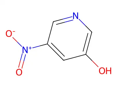 5-Nitropyridin-3-ol structure
