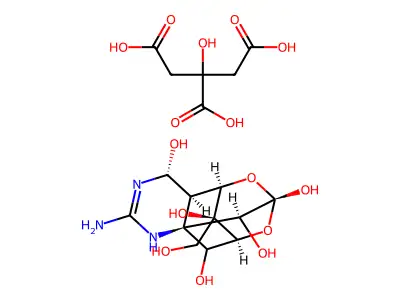 Citrato de tetrodotoxina [Spanish] structure