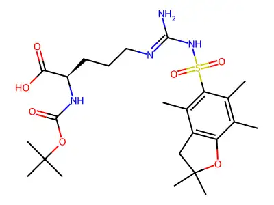 C24H38N4O7S structure