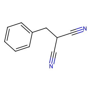 2-(苯甲基)丙二腈 structure