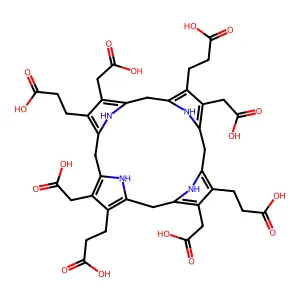 Uroporphyrinogen I structure