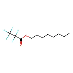 Octyl 2,2,3,3,3-pentafluoropropanoate structure