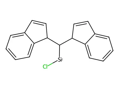 Silane, chlorodiinden-1-ylmethyl- structure