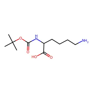 epsilon-tert-Butyloxycarbonyl-lysine structure