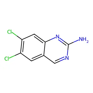 6,7-Dichloroquinazolin-2-amine structure