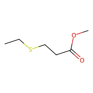 Methyl 3-(ethylsulfanyl)propanoate structure