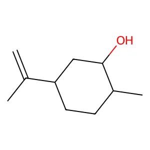 (1S,2S,4R)-iso-dihydrocarveol structure