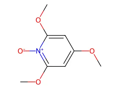 2,4,6-Trimethoxypyridine 1-oxide structure