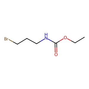 Ethyl 3-bromopropylcarbamate structure