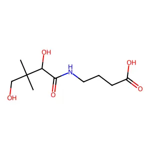 4-［2,4-二羟基-3,3-二甲基丁胺基］丁酸 structure