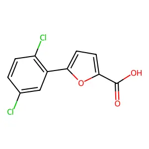 5-(2,5-Dichlorophenyl)-2-furoic acid structure