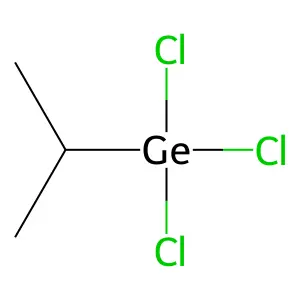 Germane, trichloro(1-methylethyl)- structure
