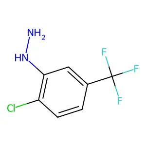 2-Chloro-5-(trifluoromethyl)phenylhydrazine structure