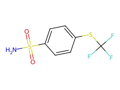 4-(Trifluoromethylthio)benzenesulfonamide structure