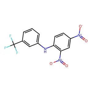 2,4-Dinitro-N-(3-(trifluoromethyl)phenyl)aniline structure