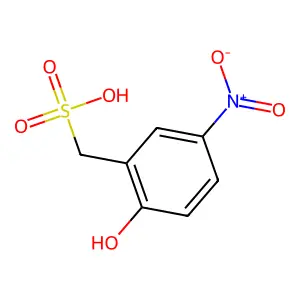 2-羟基-5-硝基-α-甲苯磺酸 structure
