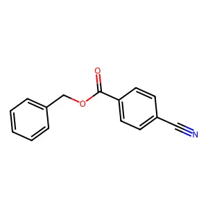 Benzyl 4-cyanobenzoate structure